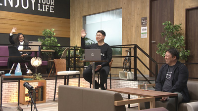 スタジオの様子
