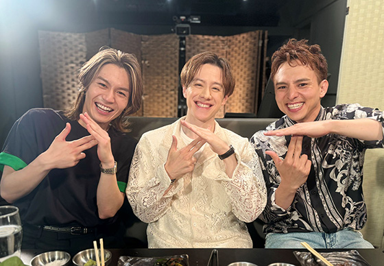 満島真之介×ウエンツ瑛士×松田元太(Travis Japan)