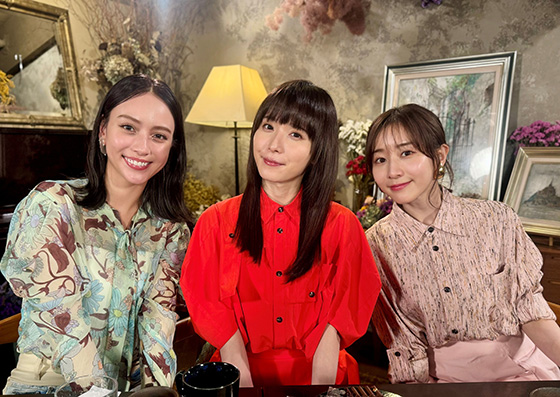 田中みな実×松岡茉優×滝沢カレン