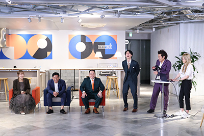 小嶋花梨、ミルクボーイ（駒場孝、内海崇）、ツートライブ（たかのり、周平魂）