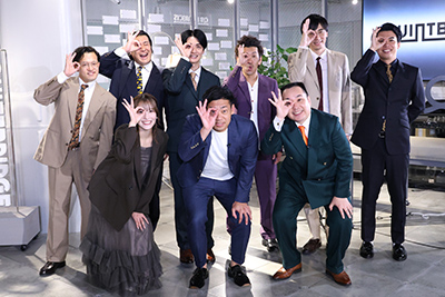 小嶋花梨、ミルクボーイ（駒場孝、内海崇）、ツートライブ（たかのり、周平魂）、カベポスター（永見大吾、浜田順平）、タレンチ（芝田大輝、コバタユウ）