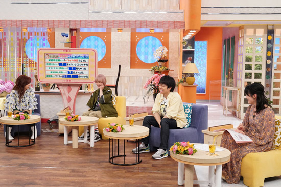 ハイヒールモモコ、松嶋尚美、重岡大毅(ジャニーズWEST)、中島めぐみ(カンテレアナウンサー)