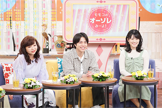 ハイヒールモモコ 、重岡大毅(WEST.) 、中島めぐみ(関西テレビアナウンサー)
