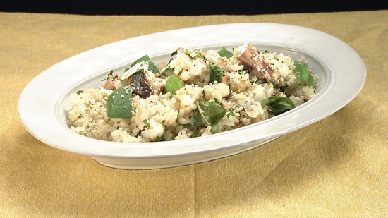 サバ缶で混ぜライス