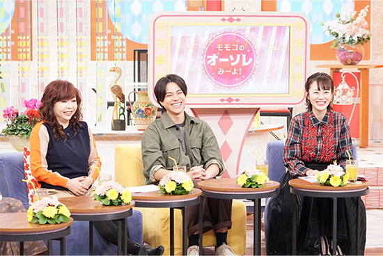 ハイヒールモモコ、重岡大毅（ジャニーズＷＥＳＴ）、高橋真理恵（関西テレビアナウンサー）