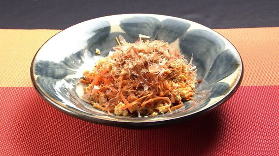 おかずになる にんじんしりしり