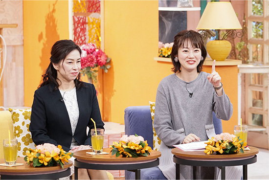 生駒佐和子、高橋真理恵（関西テレビアナウンサー）