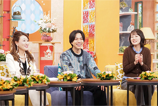 細木かおり、重岡大毅（ジャニーズＷＥＳＴ）、高橋真理恵（関西テレビアナウンサー）