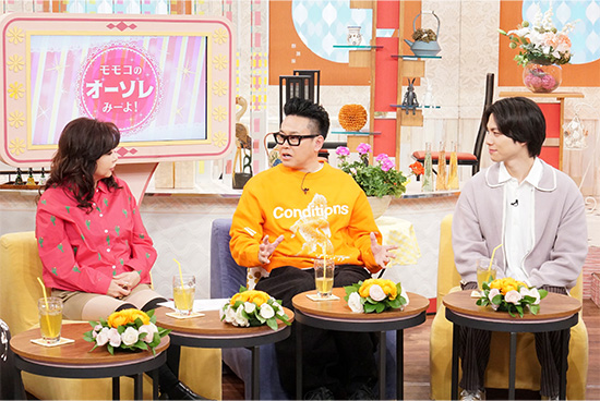 ハイヒールモモコ、宮川大輔、重岡大毅（ＷＥＳＴ．）