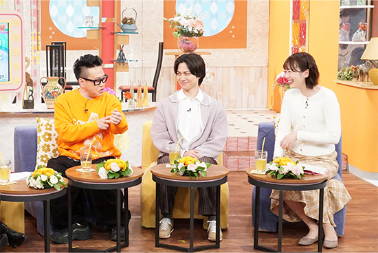 宮川大輔、重岡大毅（ＷＥＳＴ．）、高橋真理恵アナウンサー