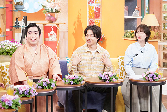 徳永ゆうき、重岡大毅（ＷＥＳＴ．） 、高橋真理恵アナウンサー