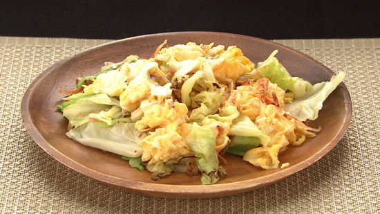 春食材の炒め物