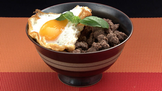 安田流！鹿肉丼