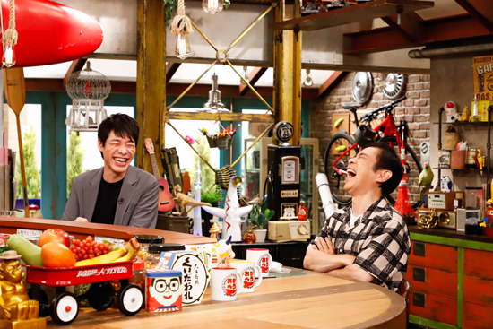 川島明(麒麟)、岡村隆史(ナインティナイン)