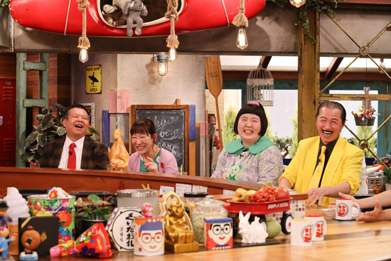 今別府直之、浅香あき恵、酒井藍、アキ