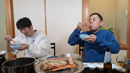 石田明(NON STYLE)、岡村隆史(ナインティナイン)