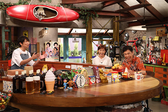 石田明（NONSTYLE）、高島礼子、岡村隆史（ナインティナイン）