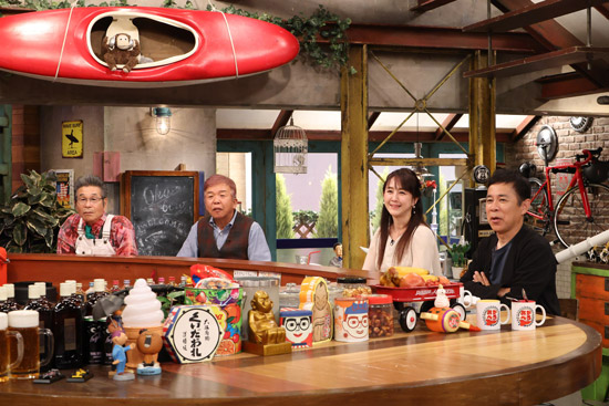 間寛平、村上ショージ、相田翔子、岡村隆史（ナインティナイン）