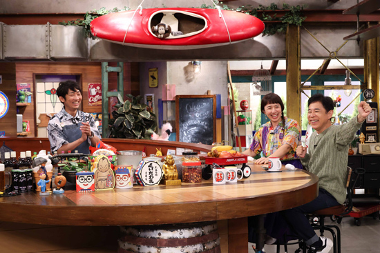 石田明（NON STYLE）、浜口京子、岡村隆史（ナインティナイン）