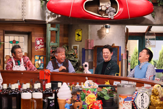 間寛平、村上ショージ、西川忠志、西川きよし