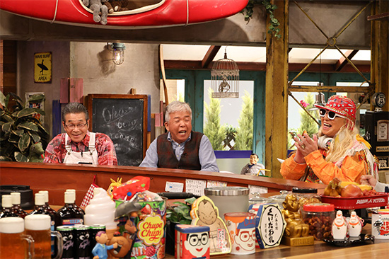 間寛平、村上ショージ、DJ KOO