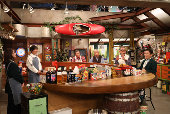 田中友梨奈（カンテレアナウンサー）、石田明（NON STYLE）、間寛平、村上ショージ、円広志、岡村隆史（ナインティナイン）