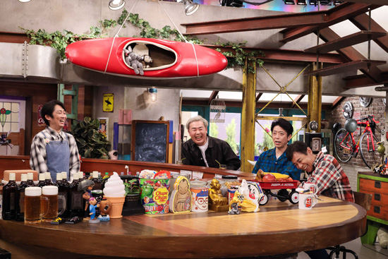 石田明（NON STYLE)、フットボールアワー、岡村隆史（ナインティナイン）