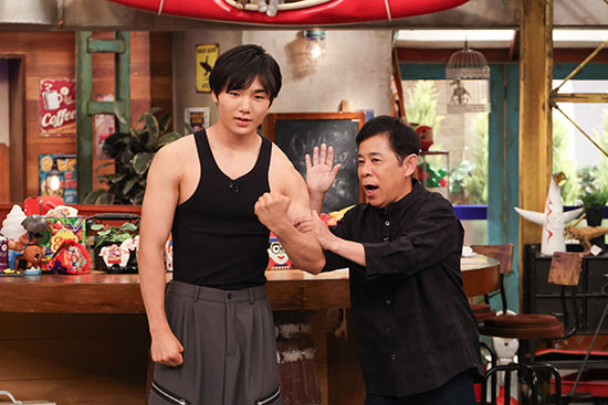 寺田心、岡村隆史（ナインティナイン）
