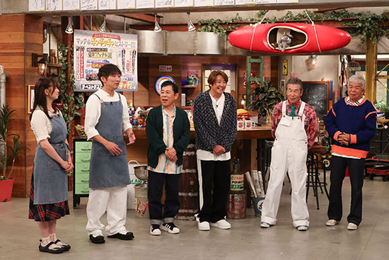 田中友梨奈（カンテレアナウンサー）、石田明（NON STYLE）、岡村隆史（ナインティナイン）、近藤真彦、間寛平、村上ショージ