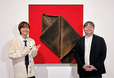 岡佑吏（AmBitious）、森光彦（京都市京セラ美術館学芸員）