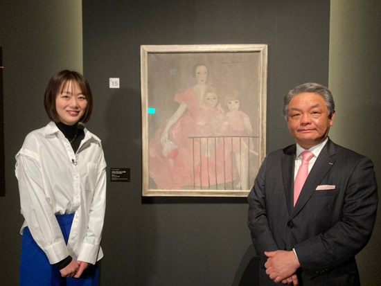 『マリー・ローランサンとモード』