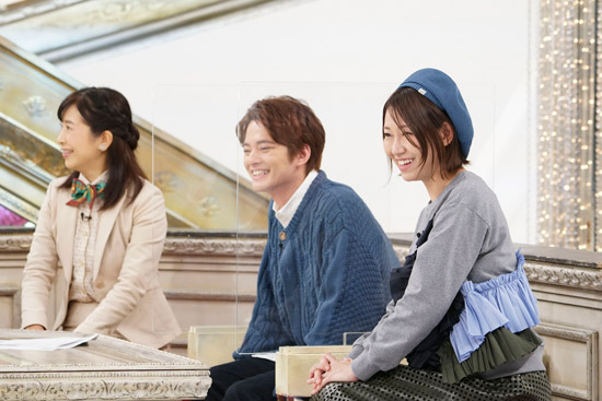 関 純子、中山優馬、桜 稲垣早希