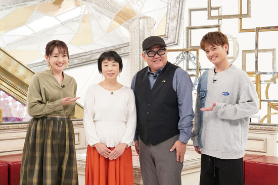 藤本景子アナウンサー、小川知子学芸員、兵動大樹(矢野・兵動)、中山優馬