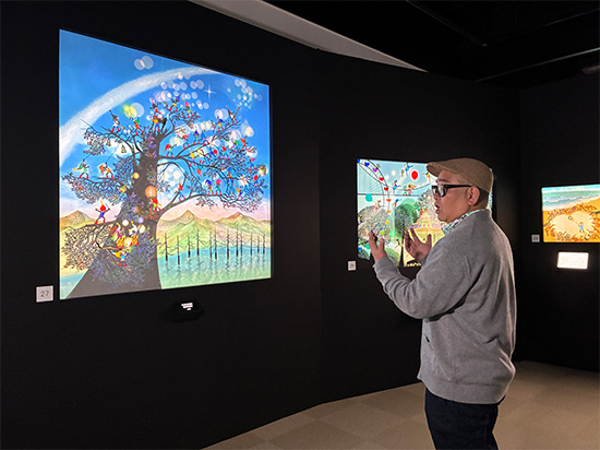 『藤城清治101歳展 生きている喜びをともに』