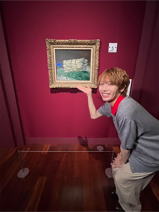 『ゴッホの跳ね橋と印象派の画家たち』