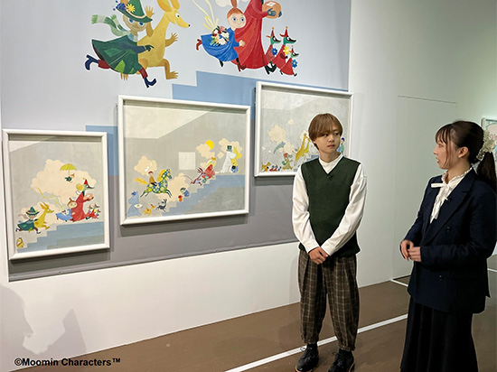 『トーベとムーミン展』
