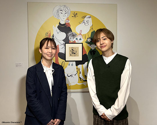 『トーベとムーミン展』