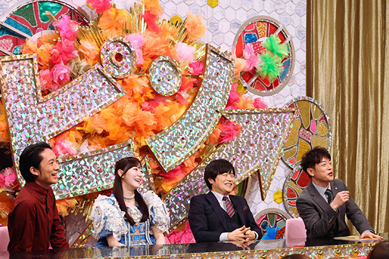 友田オレ、真中まな（FRUITS ZIPPER）、バカリズム、陣内智則