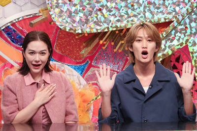 村重杏奈、橋本涼（B＆ZAI）