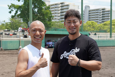 今井らいぱち、中田翔