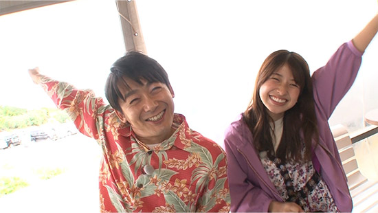 ロザン(菅広文)、舘山聖奈(カンテレアナウンサー)