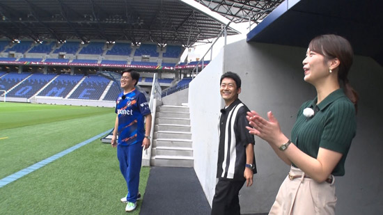 ロザン（菅広文、宇治原史規） 橋本和花子（カンテレアナウンサー）