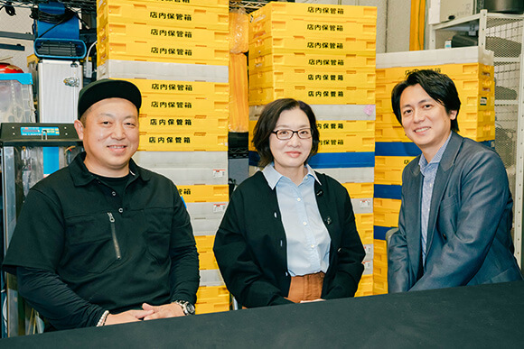 増田裕次、高橋美幸、河西秀幸