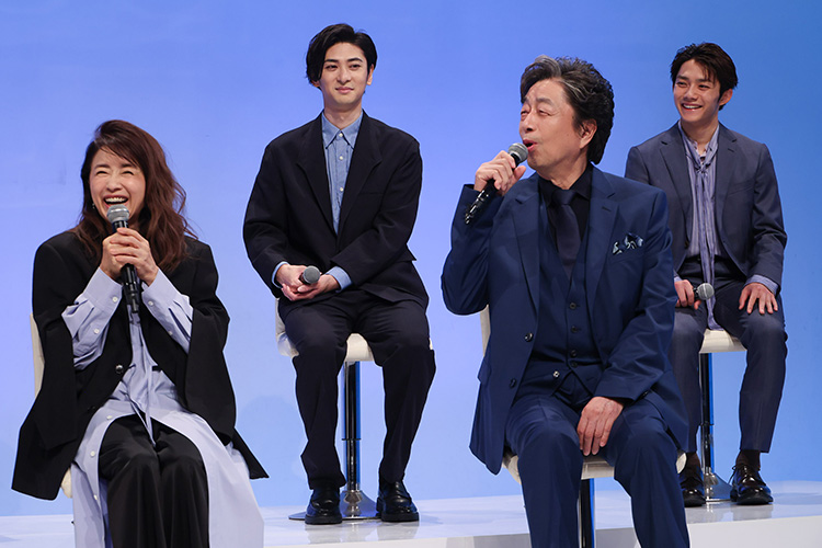 風吹ジュン、中村雅俊、小澤竜心、古川雄大