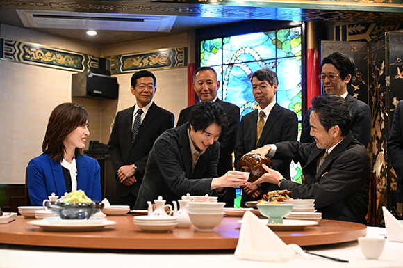 月城かなと、村上弘明