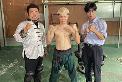 鬼越トマホーク・金ちゃん、那須川天心、秦令欧奈