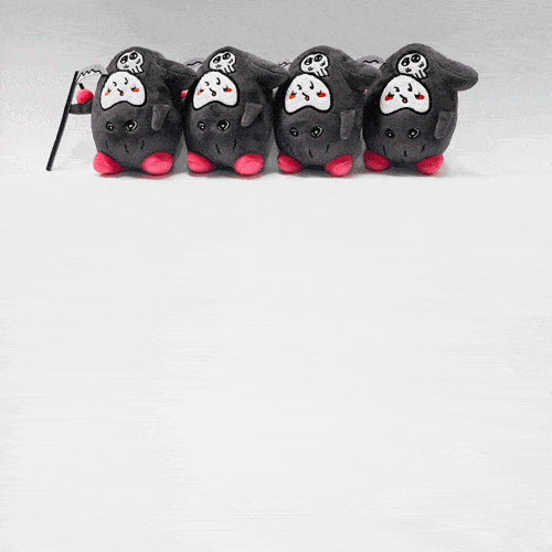 ぴえん死神ぬいぐるみキーホルダー