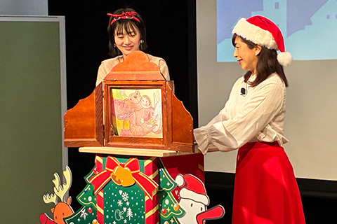 高橋真理恵アナウンサー、関純子アナウンサー