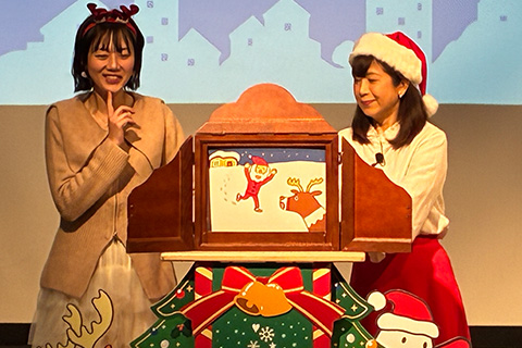 高橋真理恵アナウンサー、関純子アナウンサー