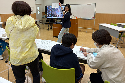 SDGs出前授業・さぁ、伝えてみよう！！君の『好き』 考えてみよう！！君の『未来』